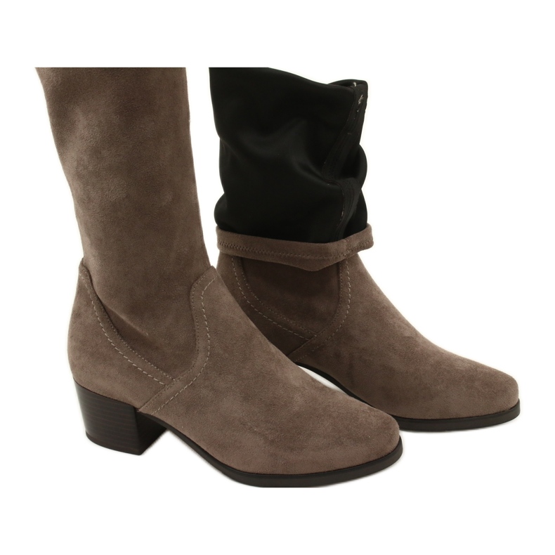 Női cafe sztreccs csizma Caprice 25506-41 306 barna 6