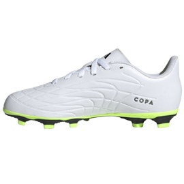 Adidas Copa Pure.4 FxG Jr GZ2551 futballcipő fehér fehér 1