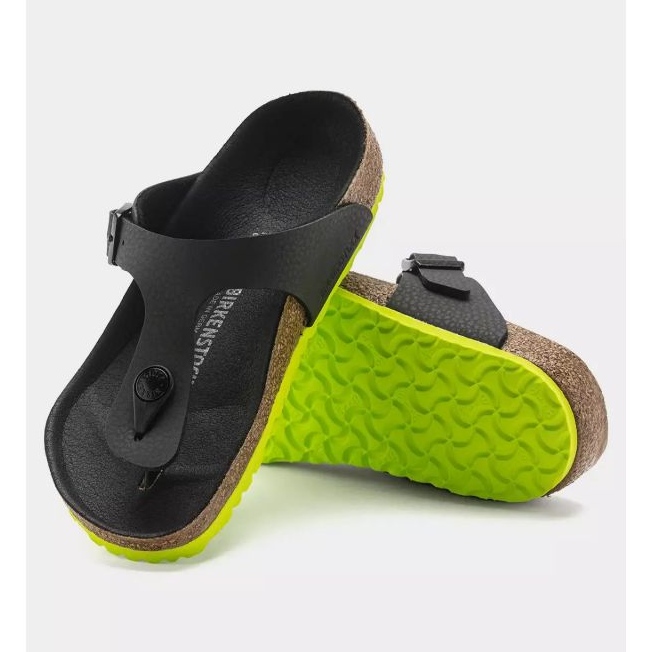 Birkenstock Gizeh Bs Jr 1024380 papucs fekete 2