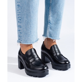 W. Potocki Fekete magassarkú cipő Potocki 1 W. Potocki Fekete magassarkú cipő Potocki 1