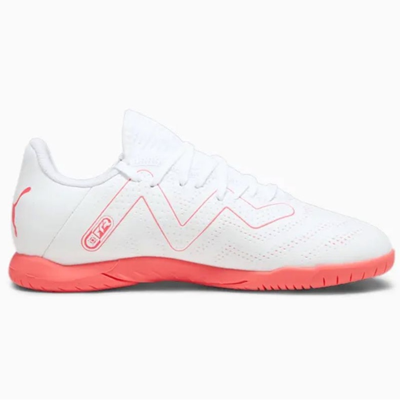 Puma Future Play It Jr 107393-01 futballcipő fehér fehér 1