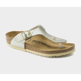 Birkenstock Gizeh Bs Jr 1015592 papucs sárga 1