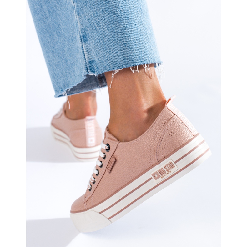 Női Big Star KK274016 tornacipő rózsaszín 1