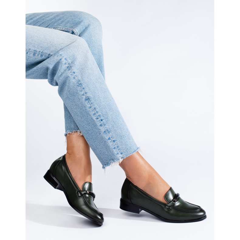 W. Potocki Sötétzöld elegáns Potocki cipő 1 W. Potocki Sötétzöld elegáns Potocki cipő 1