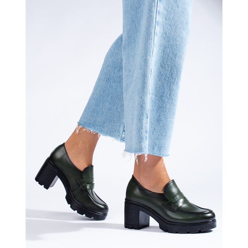 W. Potocki Sötétzöld broguek a Potockitól 1