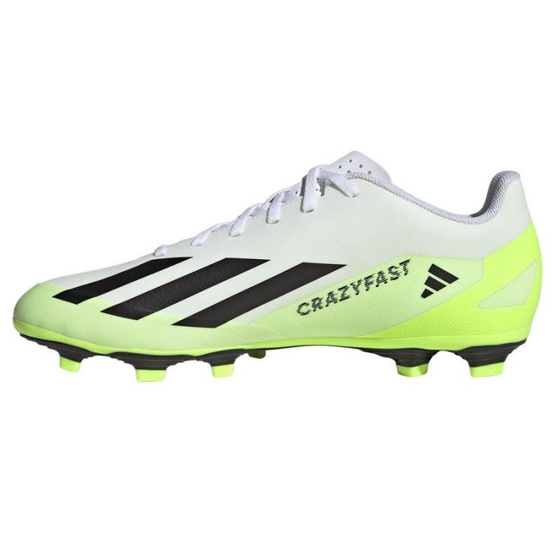 Adidas X Crazyfast.4 FxG M HQ4535 futballcipő fehér fehér 1
