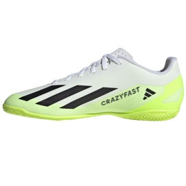 Adidas X Crazyfast.4 M IE1586 futballcipőben fehér fehér 1