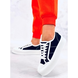 Női tornacipők a Dors Black platformon fekete 1