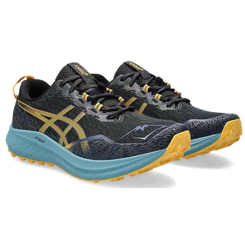 Asics Fuji Lite 4 M 1011B698 001 futócipő fekete 1