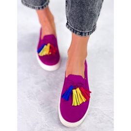 Salma Fuchsia rojtos tornacipő rózsaszín 1