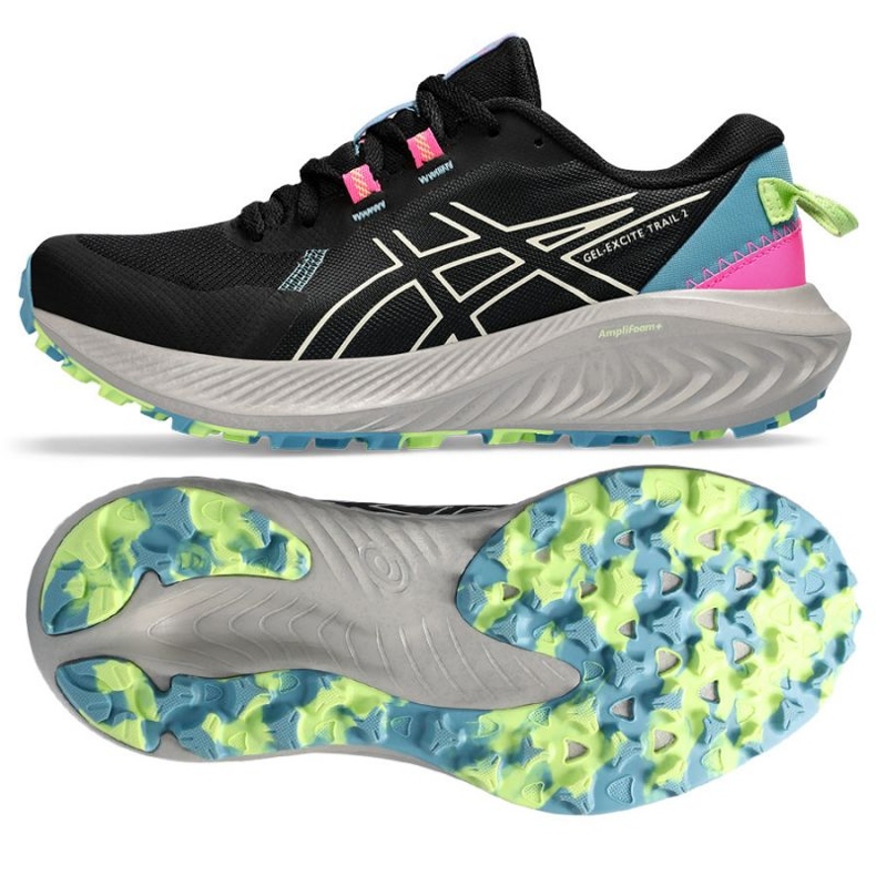 Asics Gel-Excite Trail 2 W 1012B412 001 cipő fekete 1