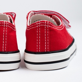 Vico gyerek tornacipő piros tépőzárral 3