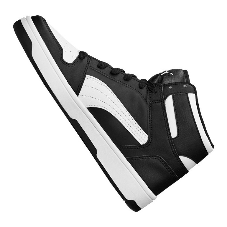 Puma Rebound LayUp Sneakers Jr 370486 01 fekete 1