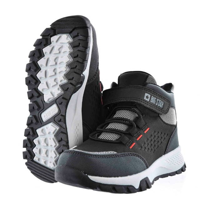 Fekete Big Star bokacsizma fiúknak KK374121 2