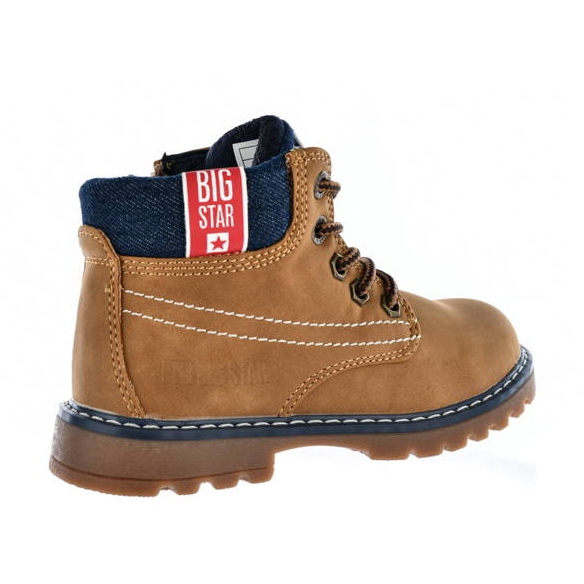 Fiú csizma hőszigetelt teve Big Star KK374130 sárga 1