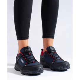 DK Outdoor Trekking Cipők fekete sötétkék 1