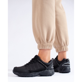 DK fekete női trekking cipő 1