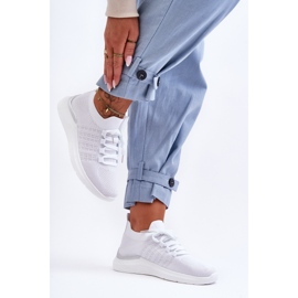 PG1 Klasszikus női sportcipő, fehér nikkel 2