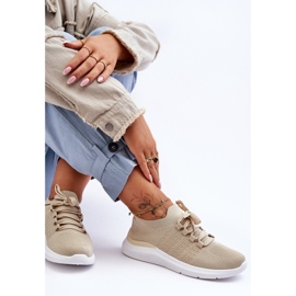 PG1 Klasszikus női sportcipő bézs Nickilla 1