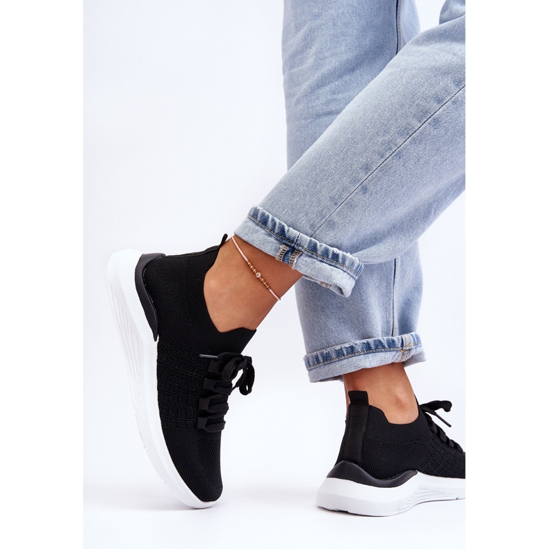 PG1 Klasszikus női sportcipő fekete Nickilla 2