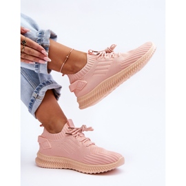 PG1 Női bebújós textil tornacipő Pink Zauna rózsaszín 2