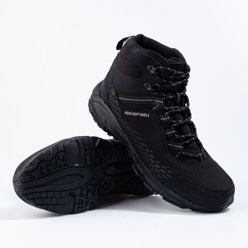 DK férfi trekking cipő fekete 1