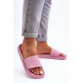 Női sportpapucs 4F 4FSS23FFLIF069-56S rózsaszín 1