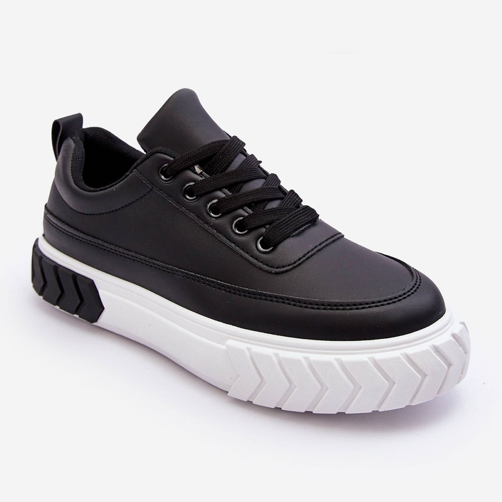 PG1 Klasszikus Platform Sneakers Fekete-fehér Nannzie 1