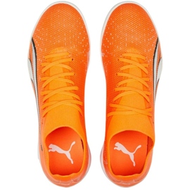 Puma Ultra Match It M 107221 01 futballcipő narancssárga narancs és vörös 2