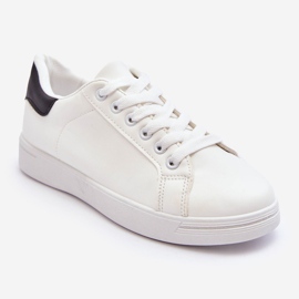 Női klasszikus sportcipő fehér és fekete Corrine 1