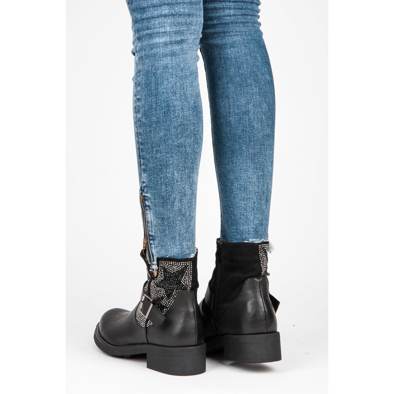 Kylie Rock csizma fekete 1