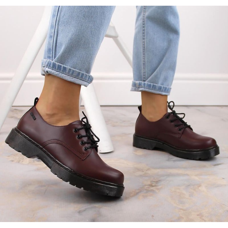 Big Star cipő W INT1569B bordó piros 2