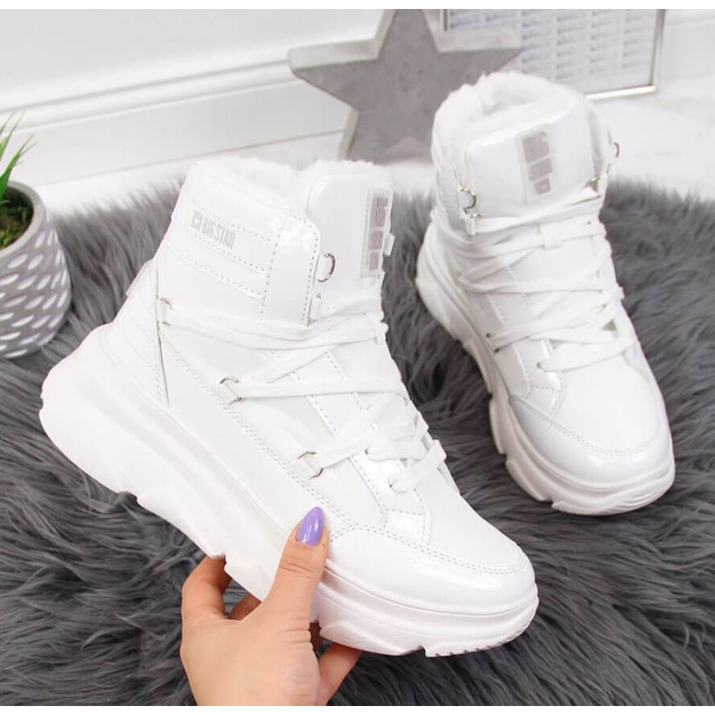 Snow Boots Big Star W II274463 INT1613B fehér 1
