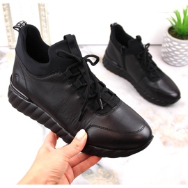 Rieker Remonte D5977-01 bőr szigetelésű női csizma fekete 1 Rieker Remonte D5977-01 bőr szigetelésű női csizma fekete 1