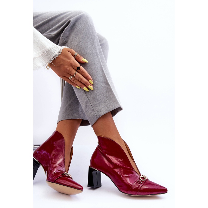 Sarkú bőrcsizma Maciejka 05262-15 fukszia rózsaszín 2