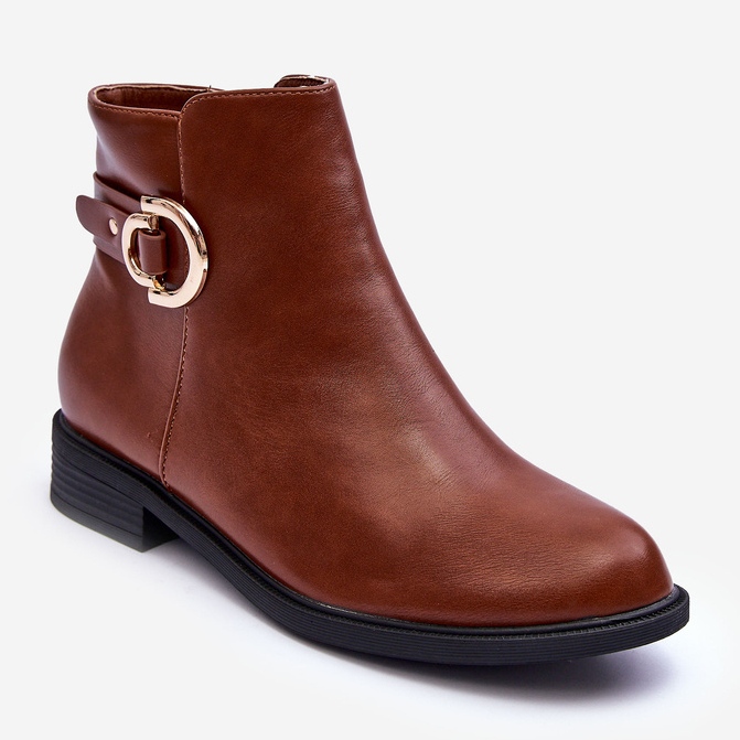 FD1 Lapos csizma Barna Meronei 1