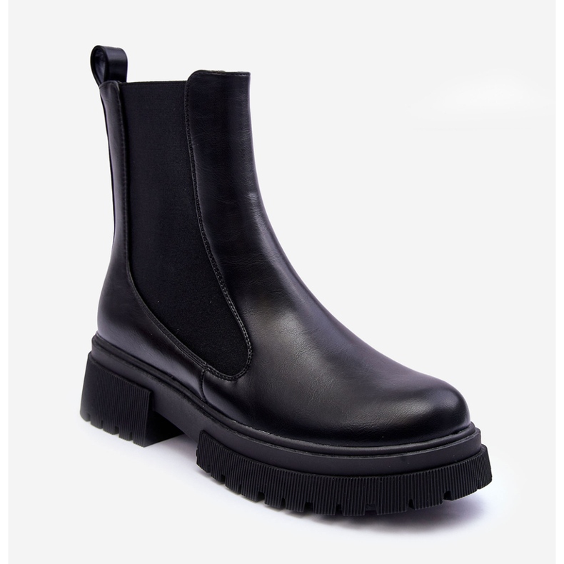 FD1 Klasszikus bőr jodhpur csizma fekete Isminna 2 FD1 Klasszikus bőr jodhpur csizma fekete Isminna 2