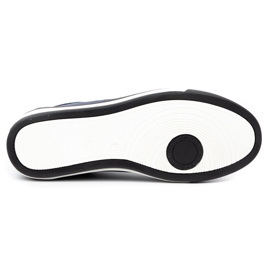 Polbut Férfi alkalmi bőrcipő 2121/2 sötétkék 1