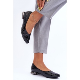 PD1 Vaani bőr lapossarkú fekete Vaani 1