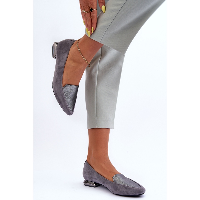 PD1 Lapos Velúr Balett Lakások Szürke Loxes 2