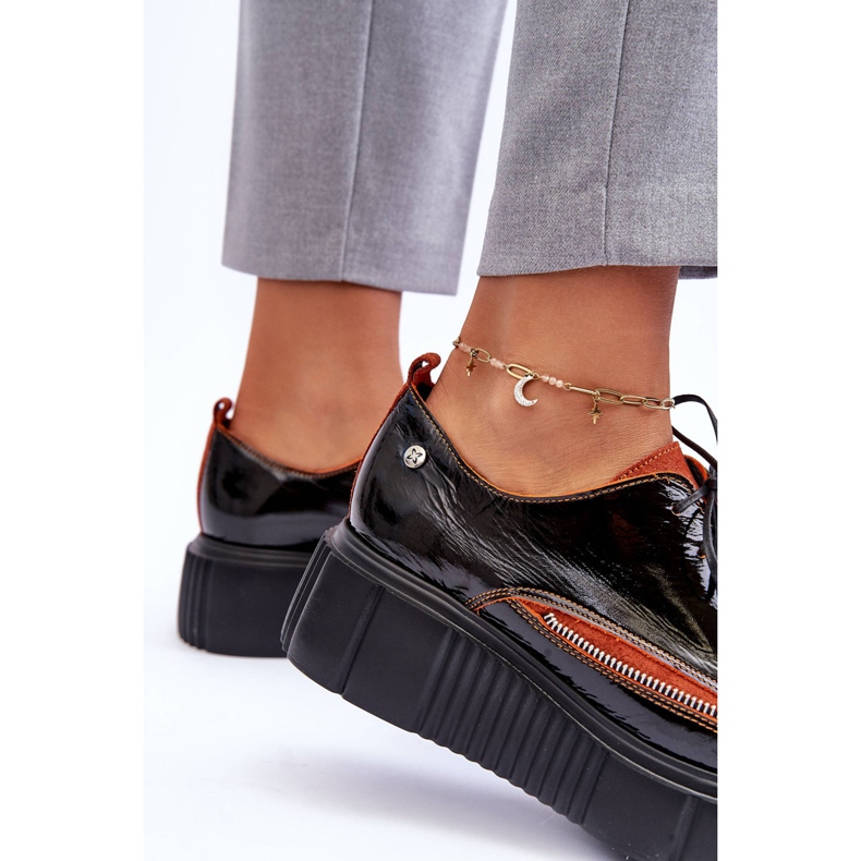 Női bőrcipő Maciejka 50740-18 Fekete 2