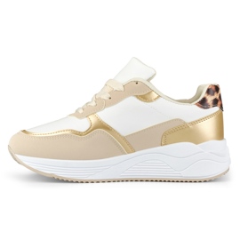 Női fehér és arany tornacipő 2 Női fehér és arany tornacipő 2