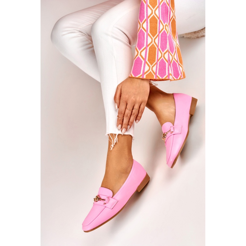 Rózsaszín lapos cipő 1 Rózsaszín lapos cipő 1