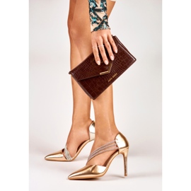 Elegáns arany tűk Arany aranysárga 2 Elegáns arany tűk Arany aranysárga 2