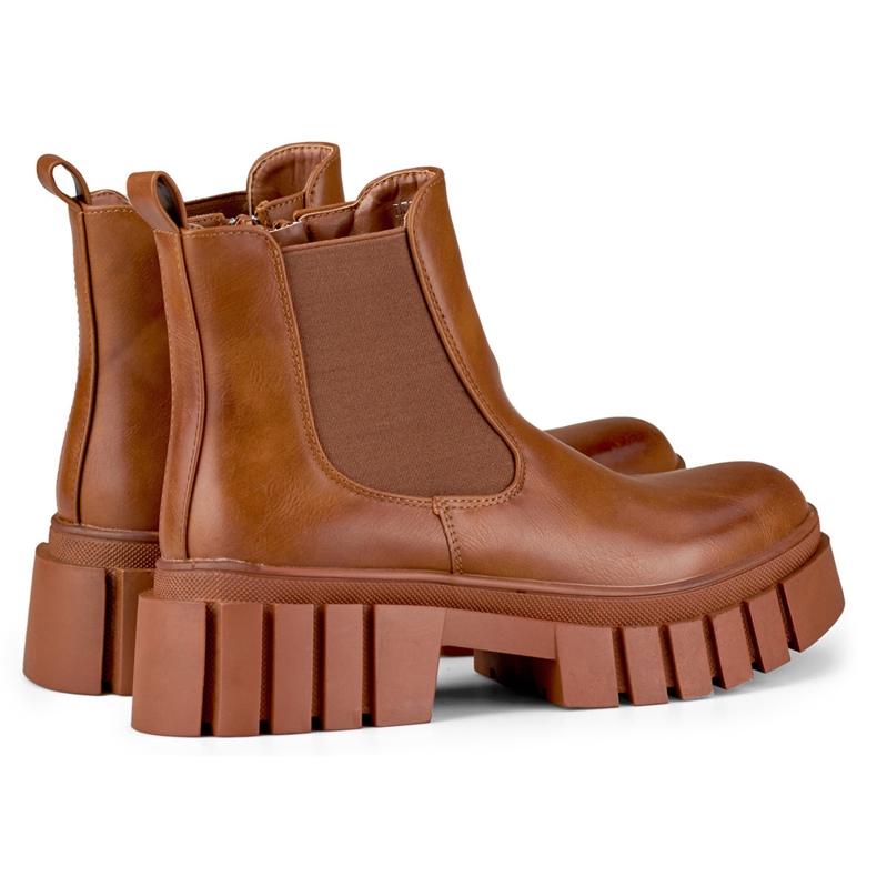 Veris női barna munkacsizma 1