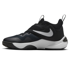 Nike Team Hustle D 11 Jr DV8996 002 kosárlabda cipő fekete fekete 1