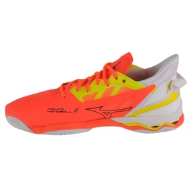 Mizuno Wave Mirage 5 M X1GA235002 kézilabda cipő narancssárga narancs és vörös 1