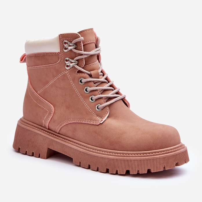 Női bőr melegítők, rózsaszín pólusok 1