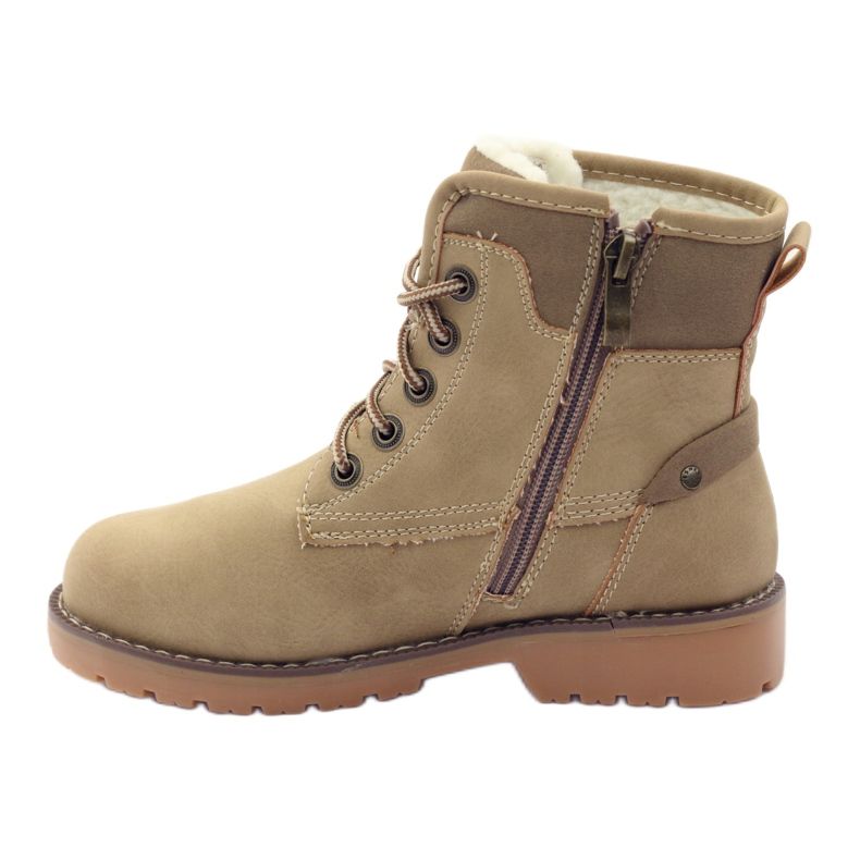 Meleg fa kabát American Club 1904 bézs 2