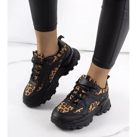 Fekete Akron tornacipő 1